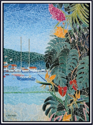 Tropical Mosaic III  giclee 