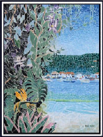  A Tropical Mosaic II  giclee 