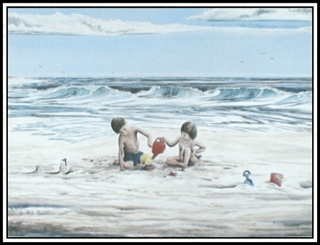 Beach Friends Giclee