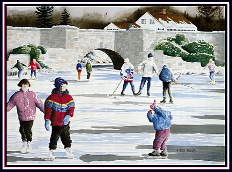 Neighborhood Skaters giclee(78k)